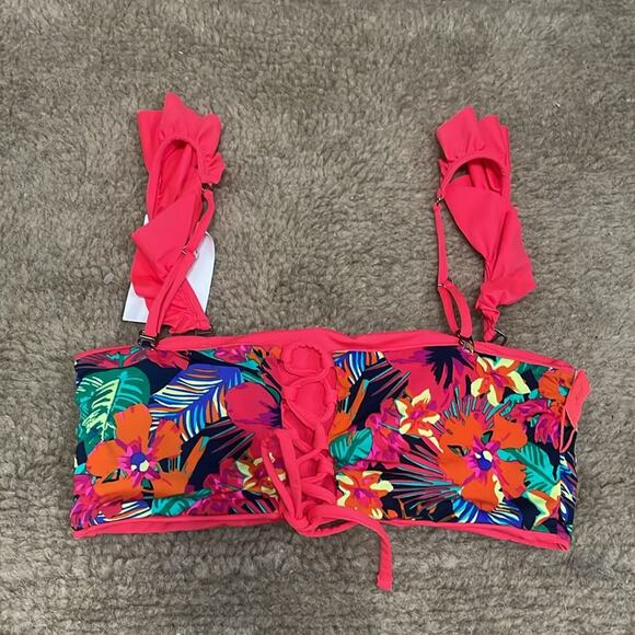 Maaji Tropical Bikini Top NWT - Picture 3 of 4